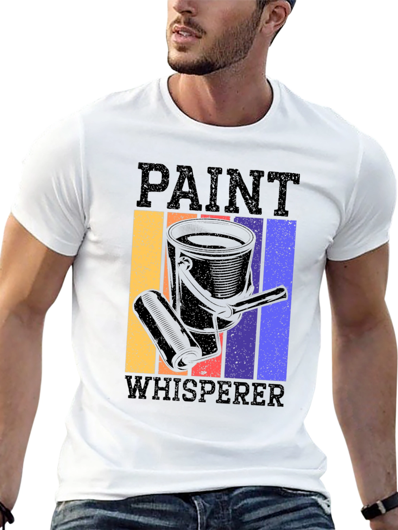 Paint Whisperer Graphic Tee - Retro Style
