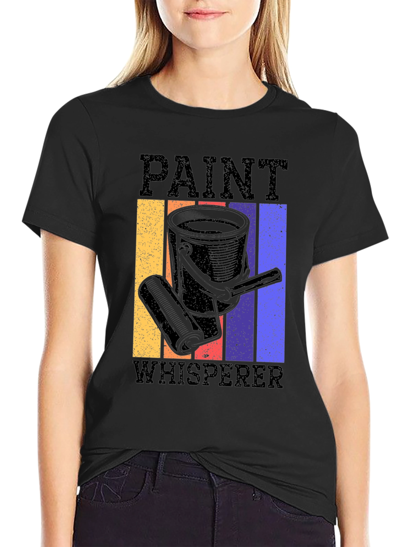 Paint Whisperer Graphic Tee - Retro Style