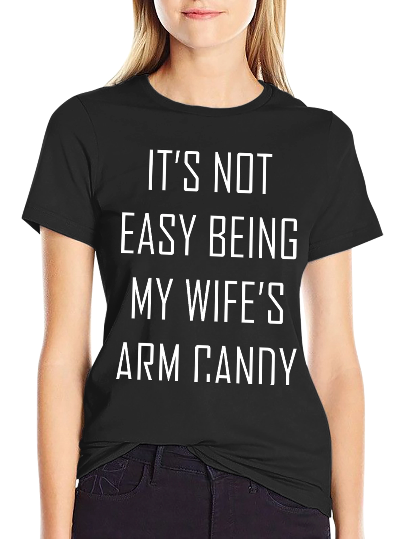 Funny Husband T-Shirt - Arm Candy