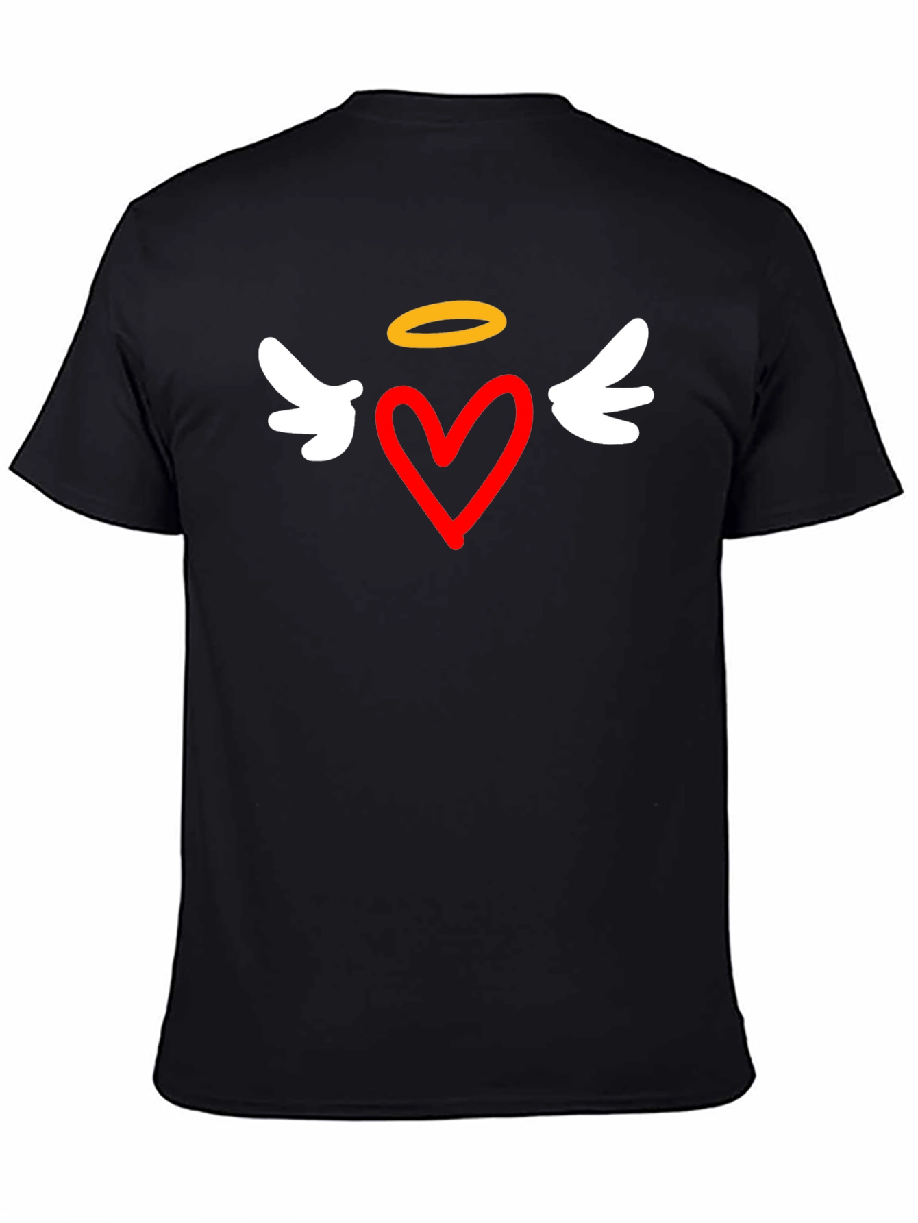 Heart Angel T-Shirt - Stylish Graphic Tee