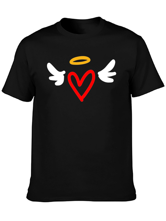 Heart Angel T-Shirt - Stylish Graphic Tee