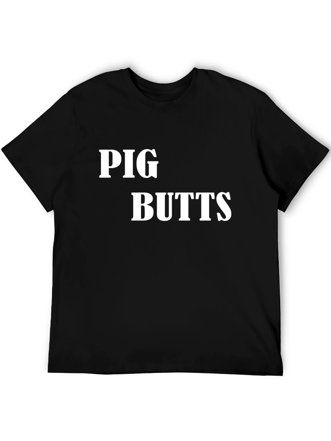 Pig Butts Novelty Graphic Tee - Funny T-Shirt