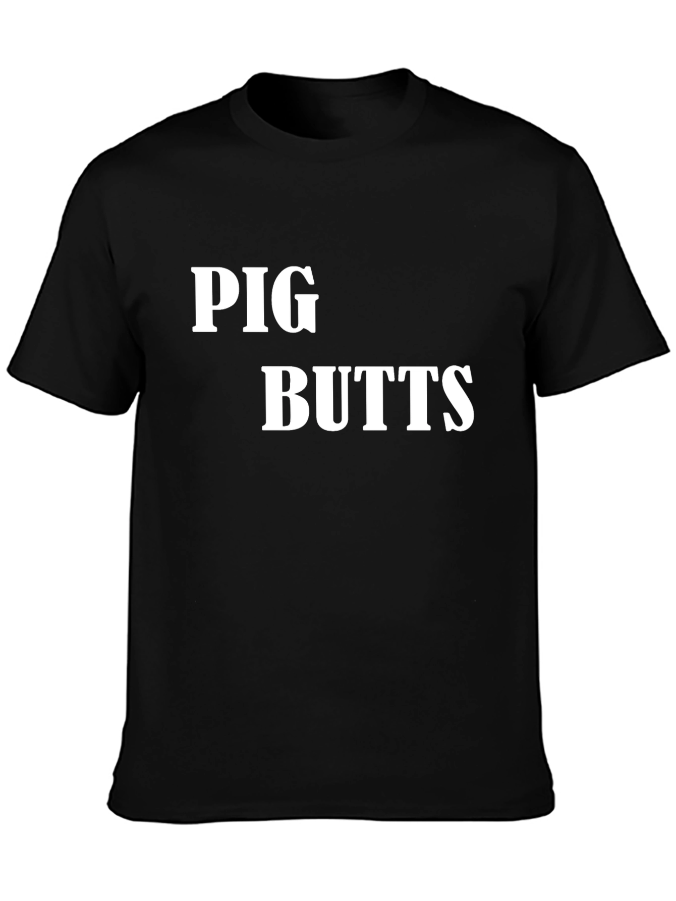 Pig Butts Novelty Graphic Tee - Funny T-Shirt