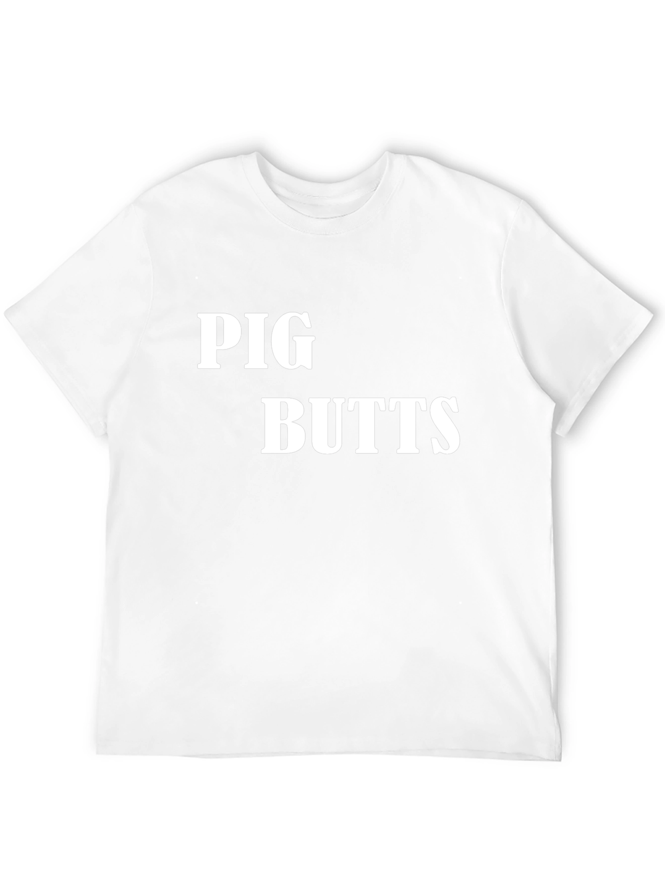 Pig Butts Novelty Graphic Tee - Funny T-Shirt