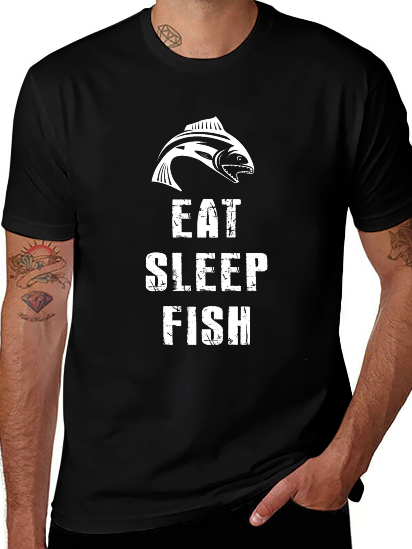 Eat Sleep Fish T-Shirt - Anglers Life