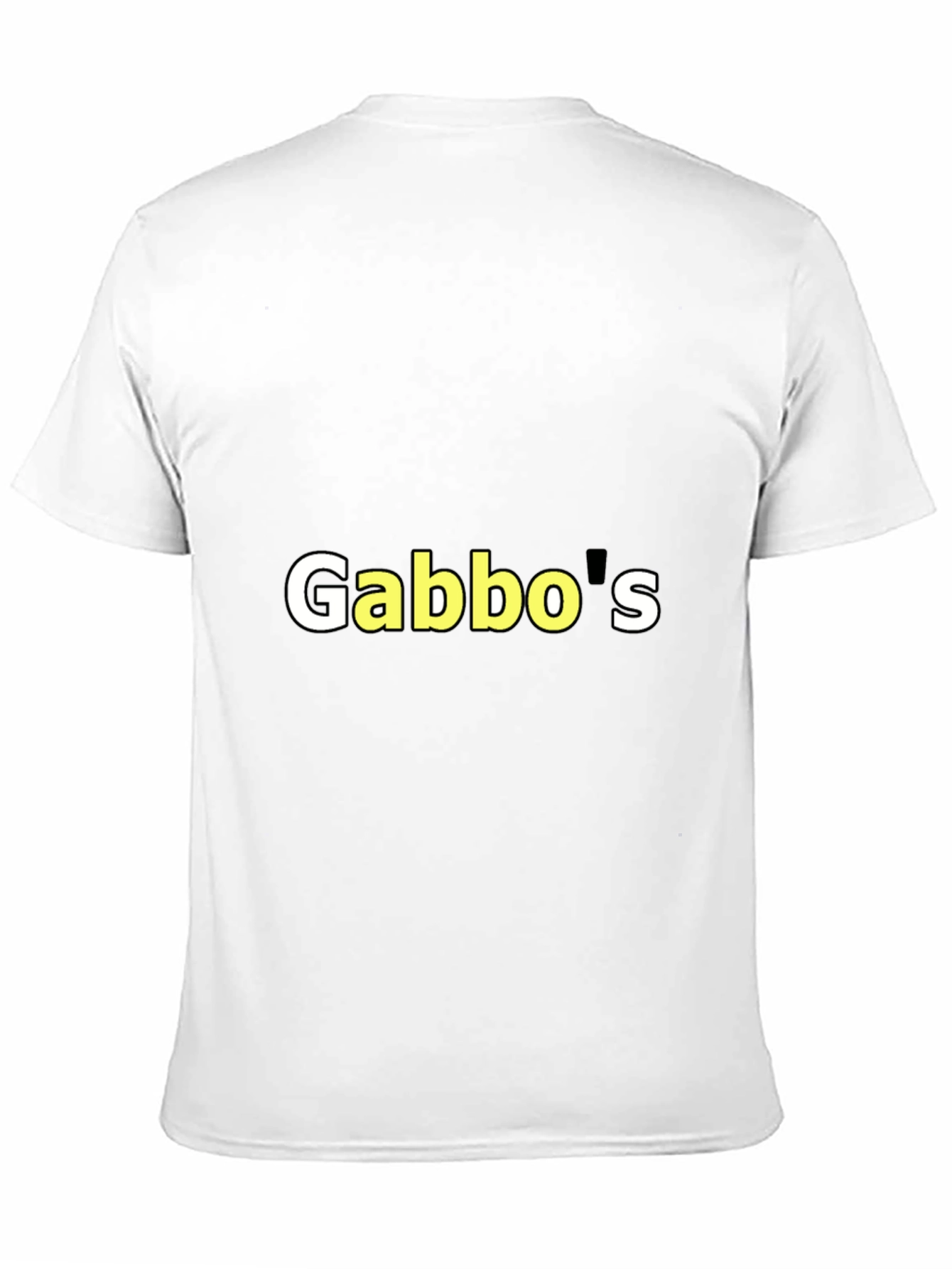 Gabbos Graphic Print Black T-Shirt