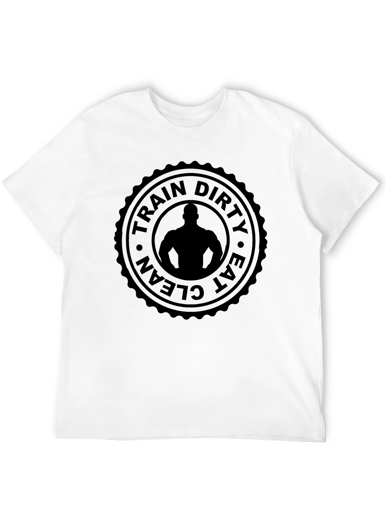 Train Dirty Eat Clean Graphic T-Shirt