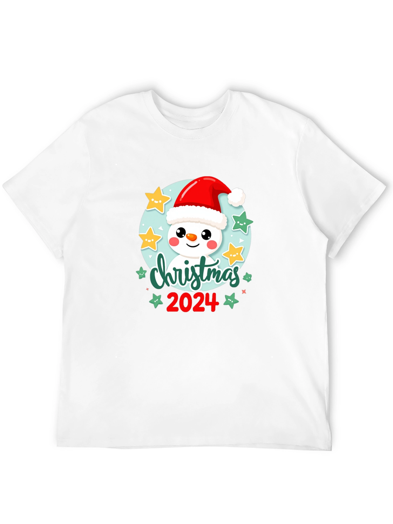 Christmas 2024 Snowman T-Shirt
