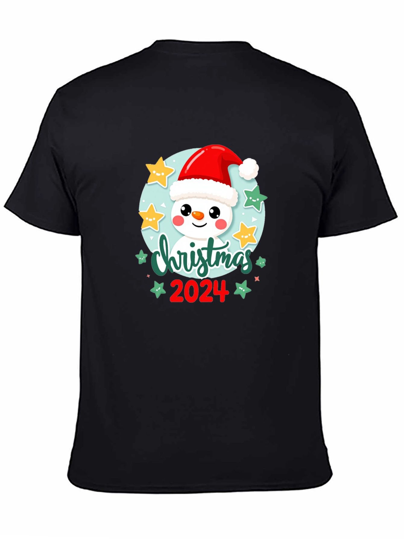 Christmas 2024 Snowman T-Shirt