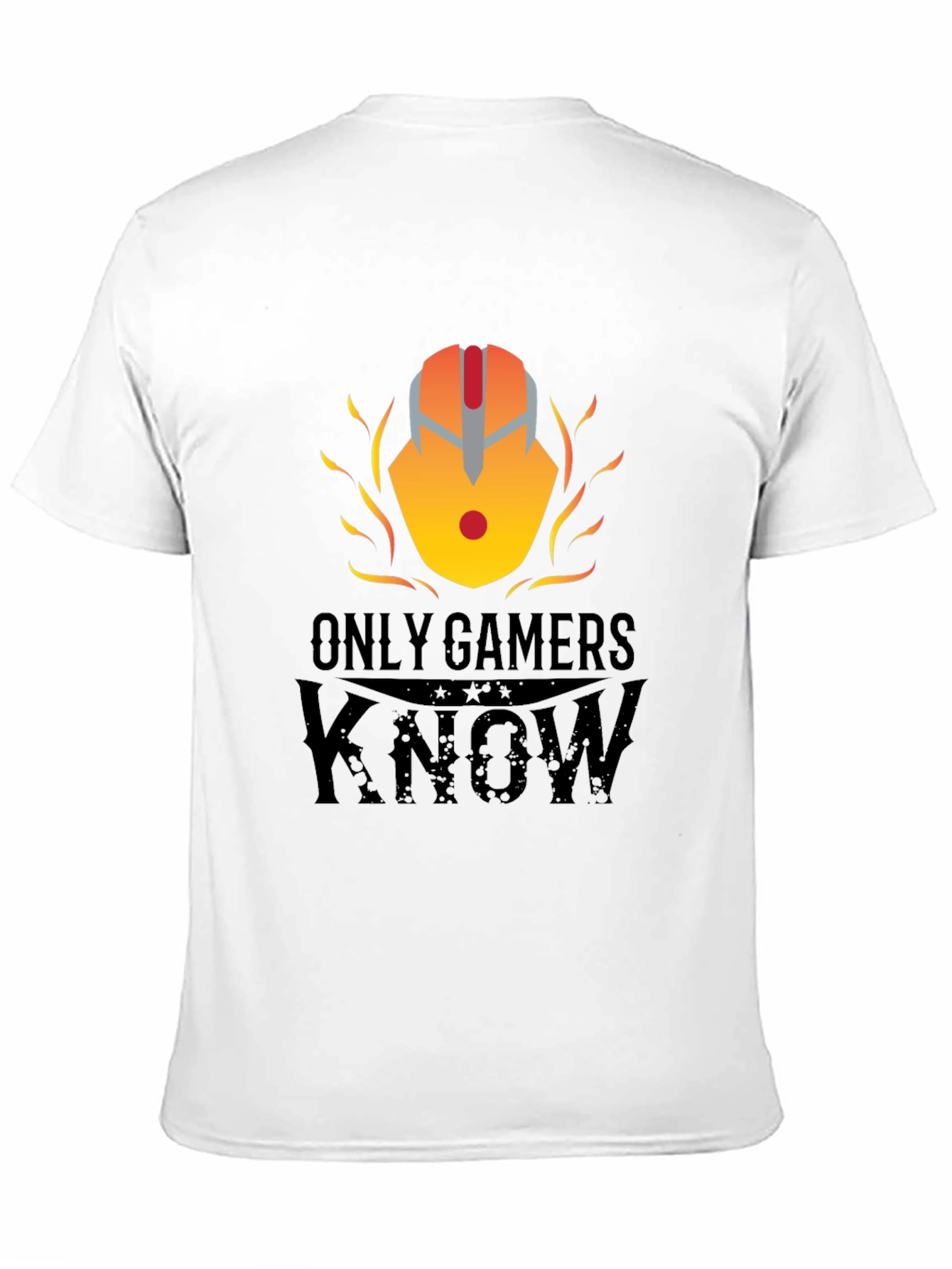 Only Gamers Know Black T-Shirt