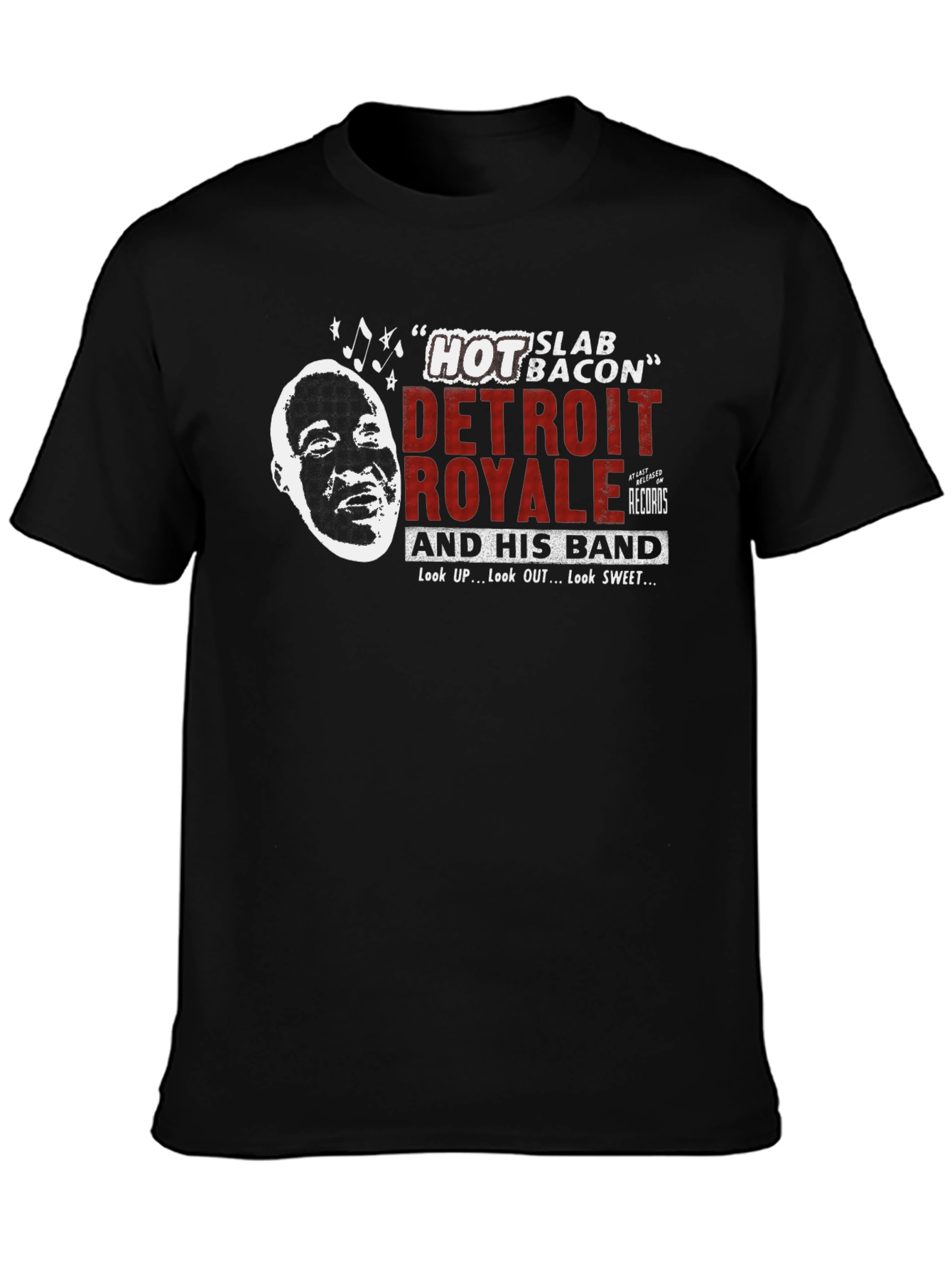 Detroit Royale Hot Slab Bacon Graphic T-Shirt