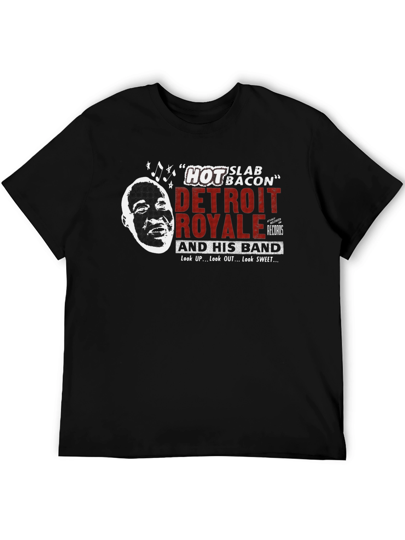 Detroit Royale Hot Slab Bacon Graphic T-Shirt