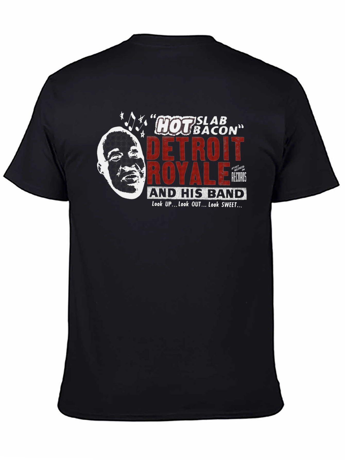 Detroit Royale Hot Slab Bacon Graphic T-Shirt