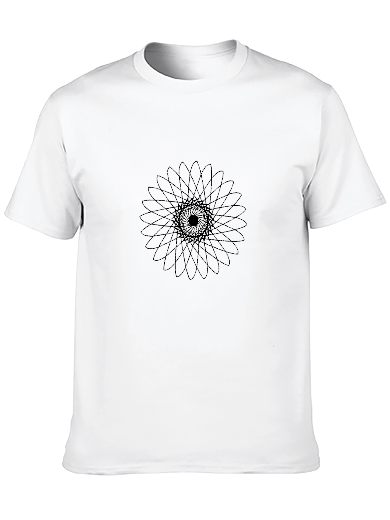 Geometric Mandala Graphic Print T-Shirt