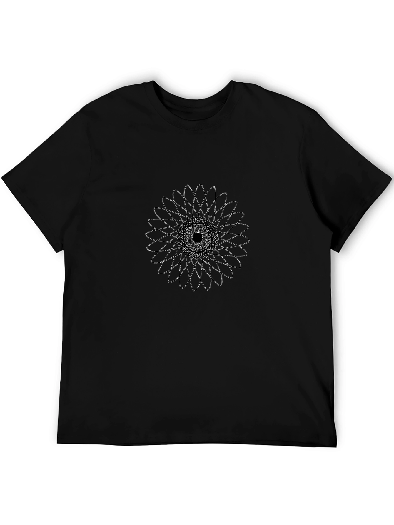 Geometric Mandala Graphic Print T-Shirt