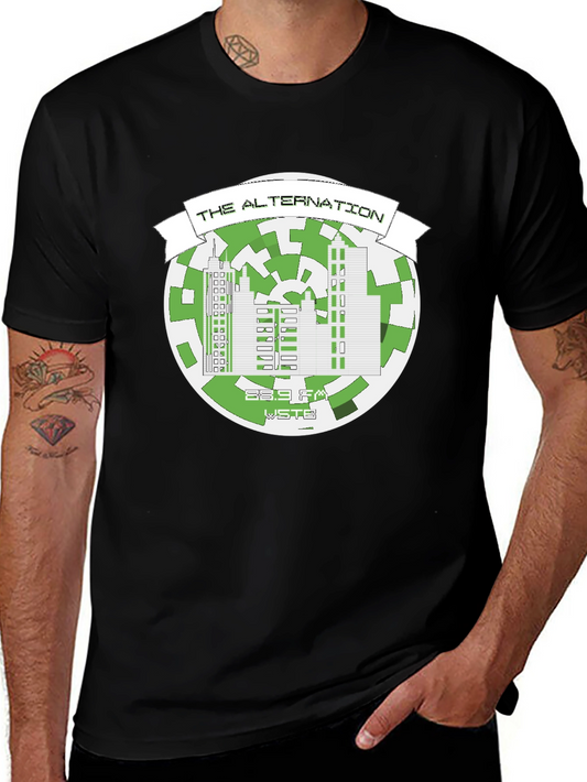 The Alternation Graphic T-Shirt - Black