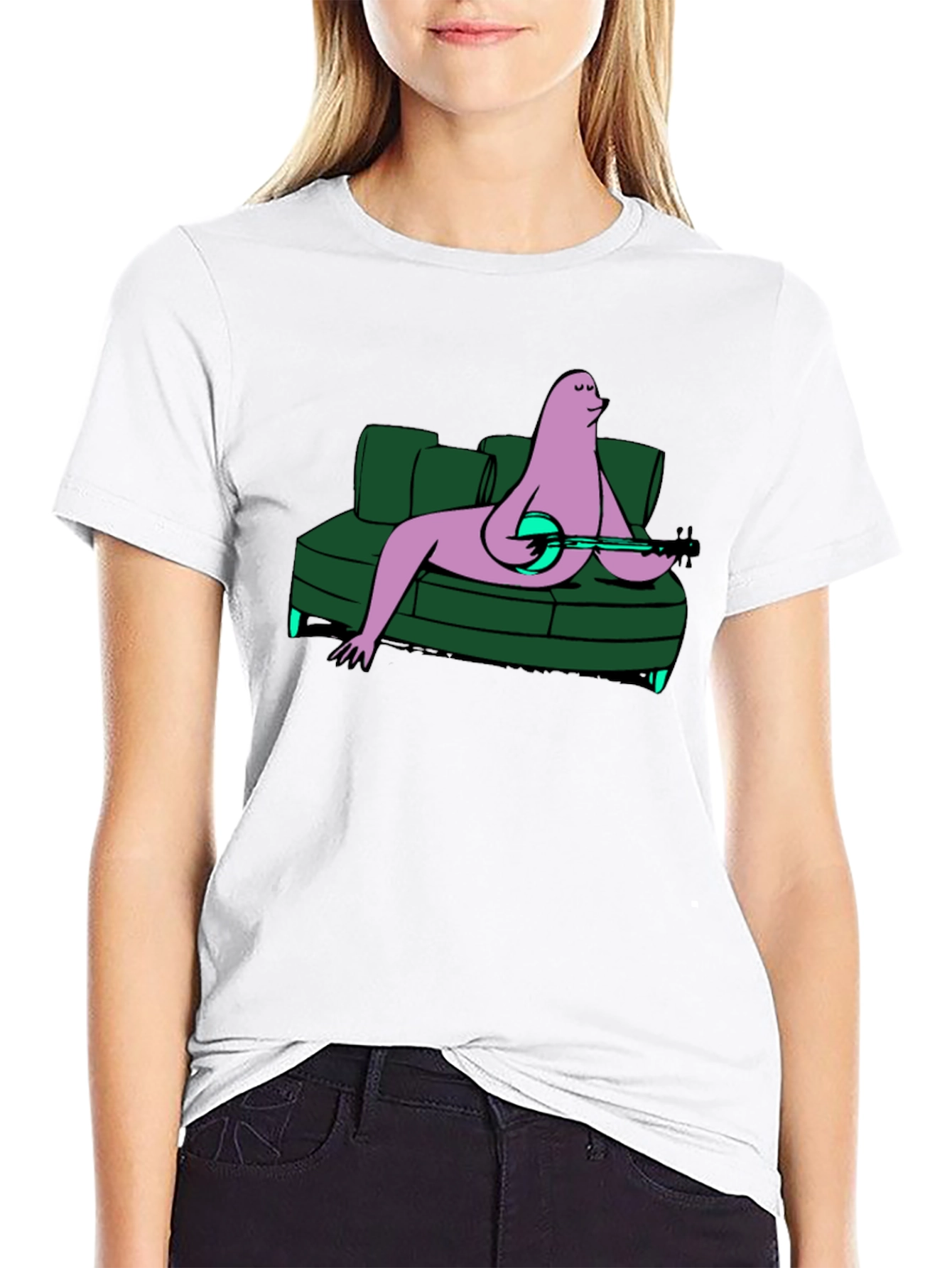 Relaxed Banjo Player Tee