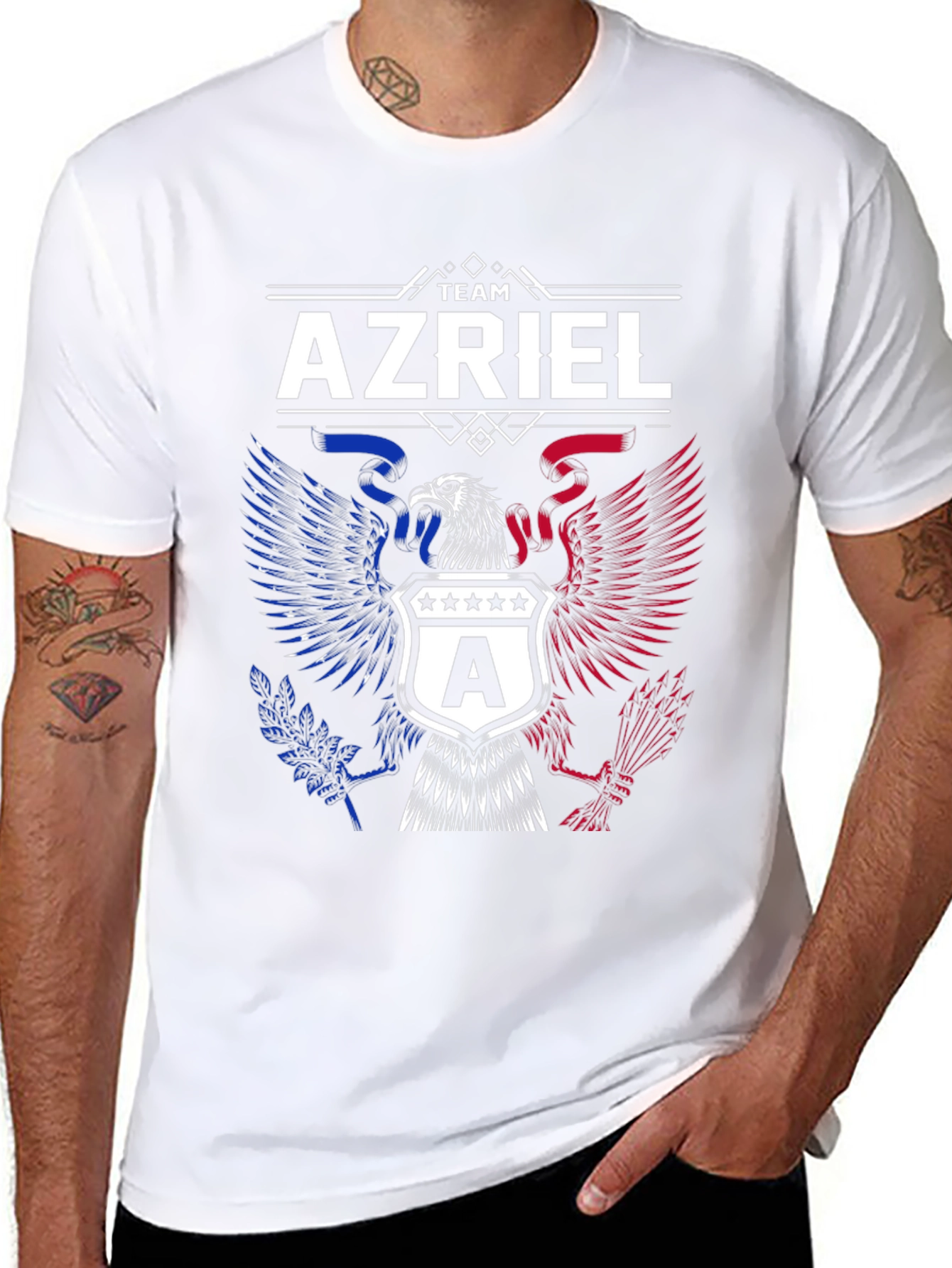 Team Azriel Eagle Graphic Tee