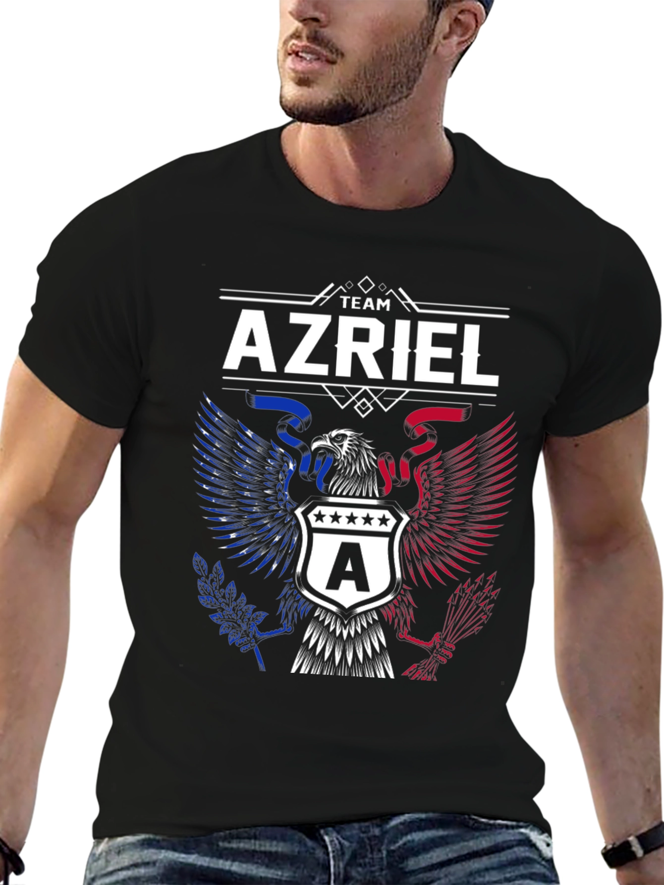 Team Azriel Eagle Graphic Tee
