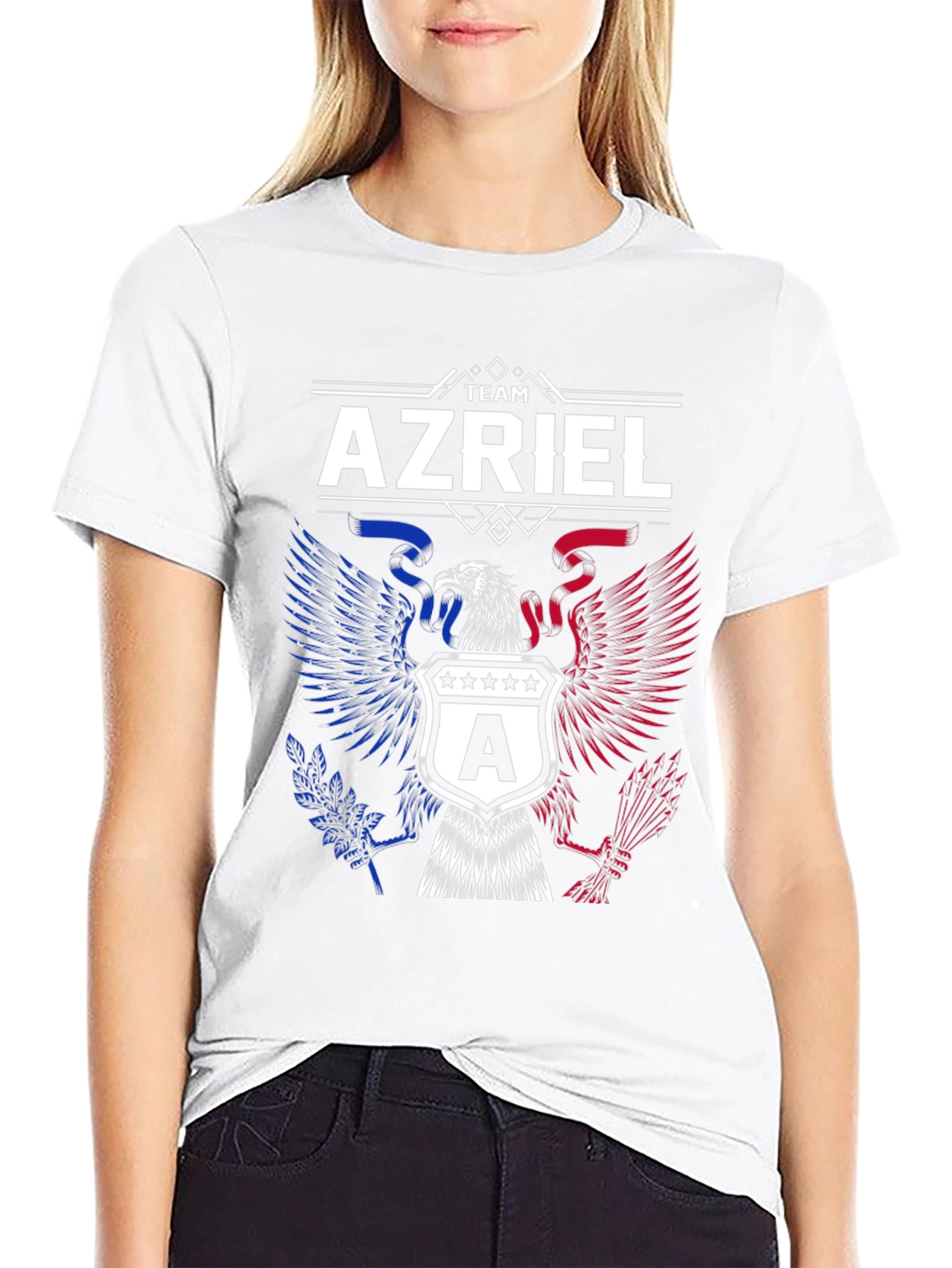 Team Azriel Eagle Graphic Tee