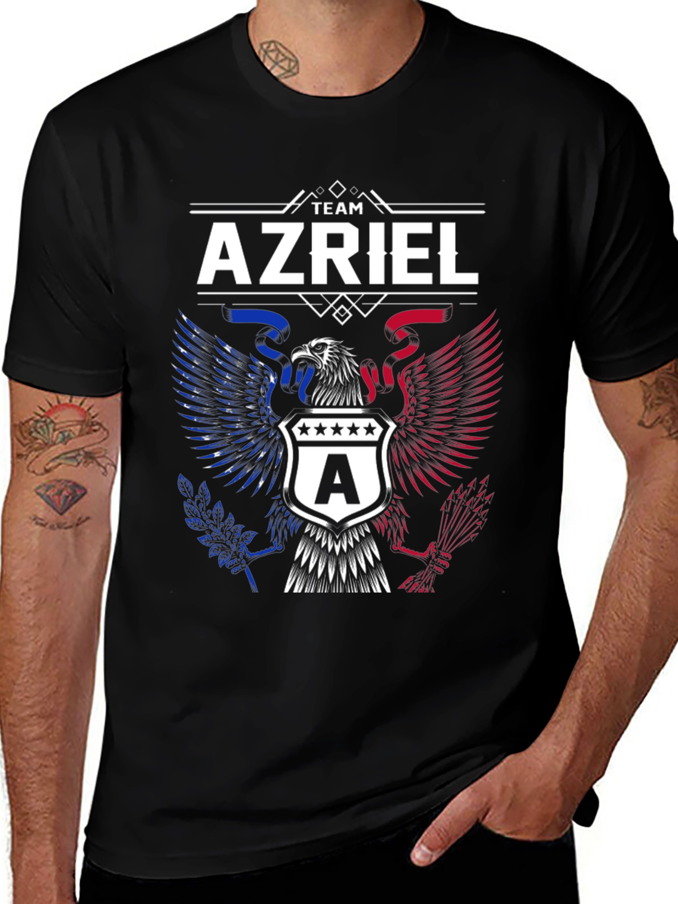 Team Azriel Eagle Graphic Tee