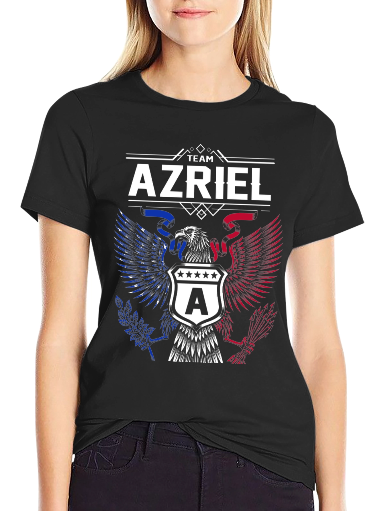 Team Azriel Eagle Graphic Tee