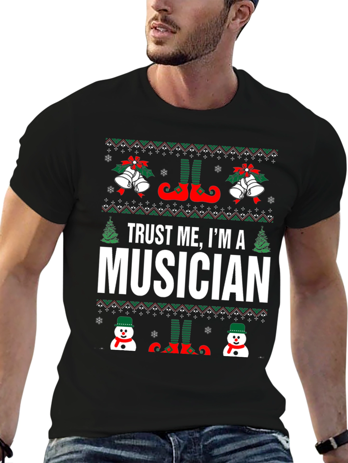 Trust Me Im A Musician Christmas T-Shirt