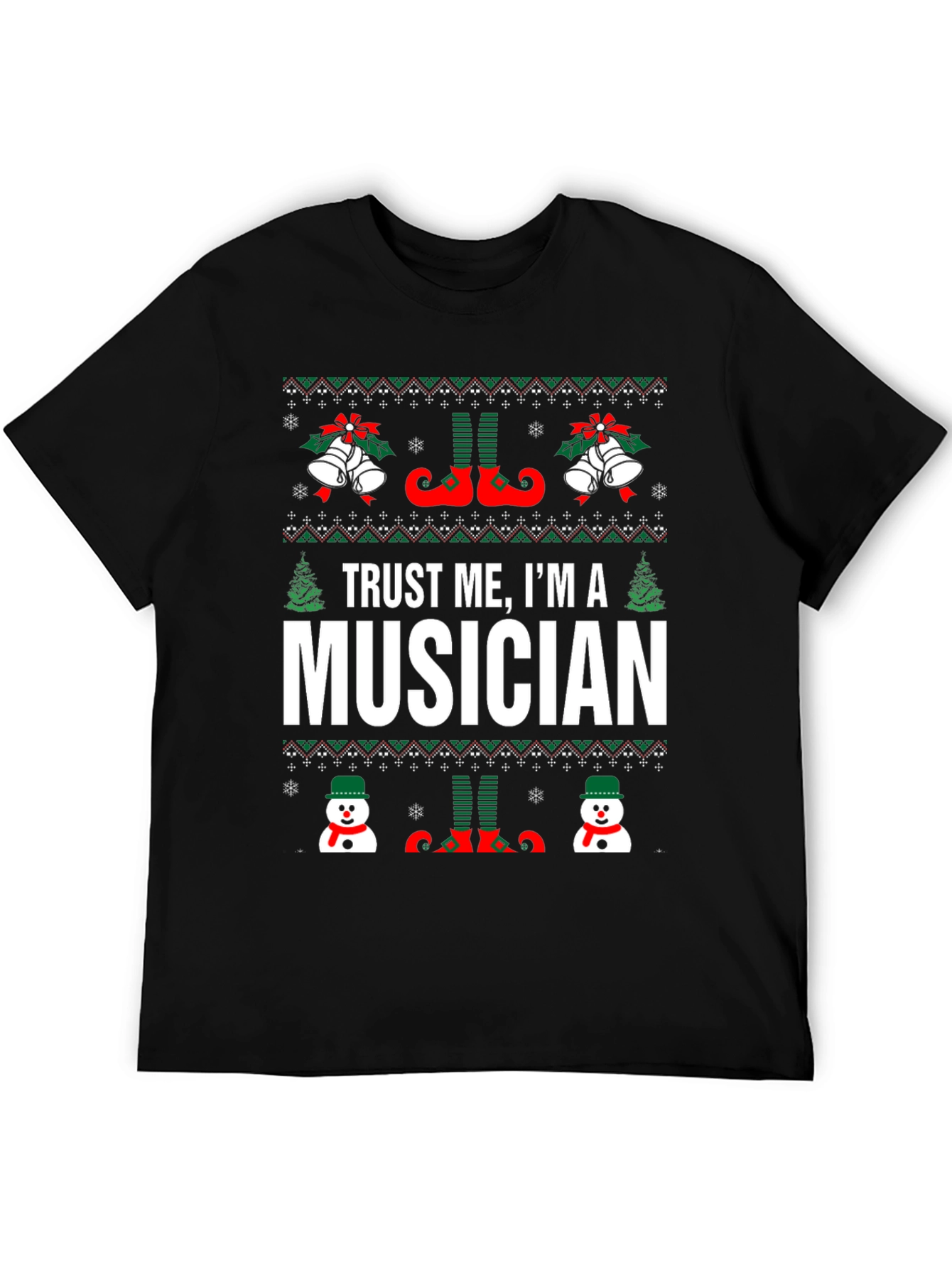 Trust Me Im A Musician Christmas T-Shirt
