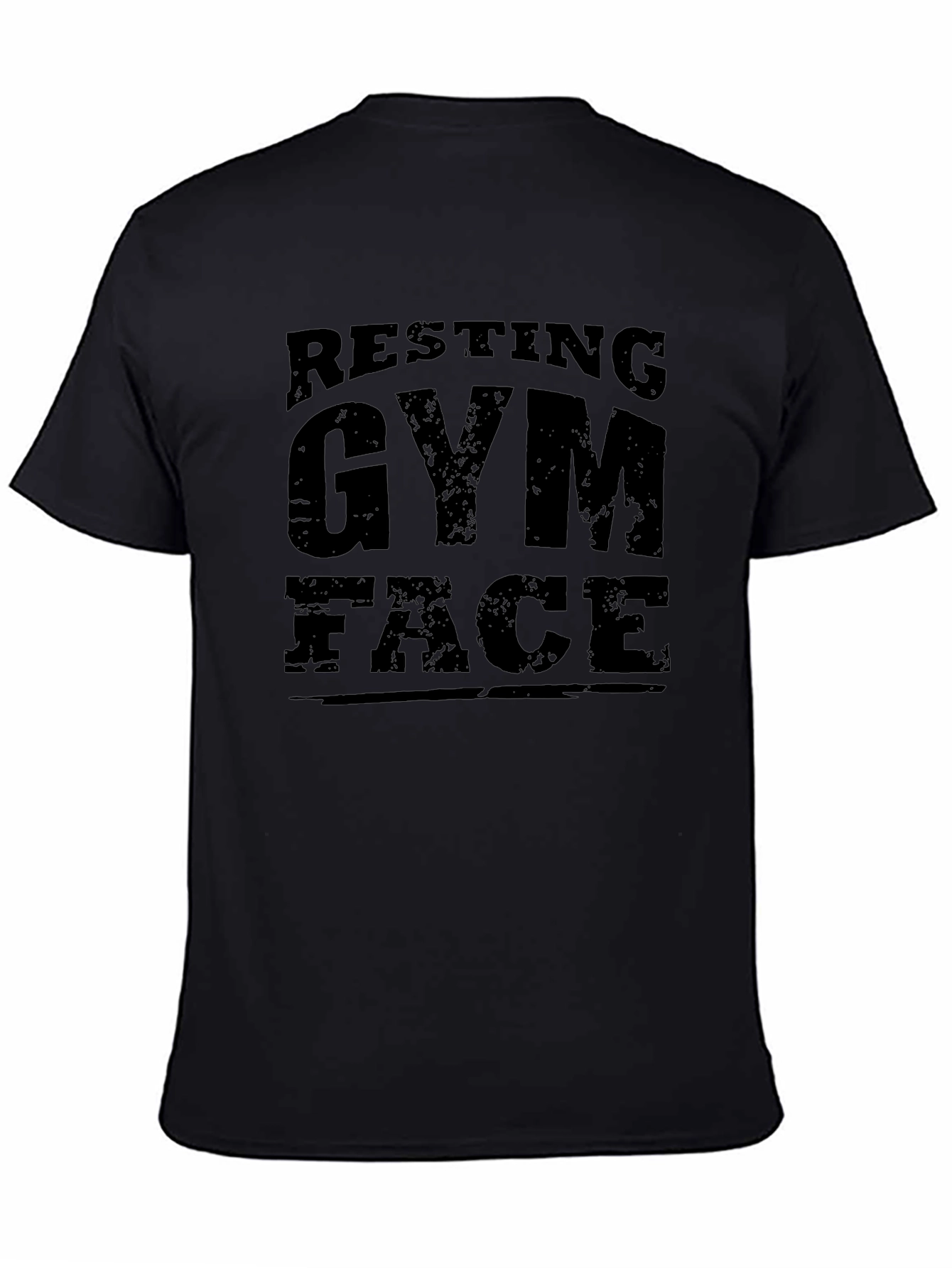 Resting Gym Face Graphic T-Shirt