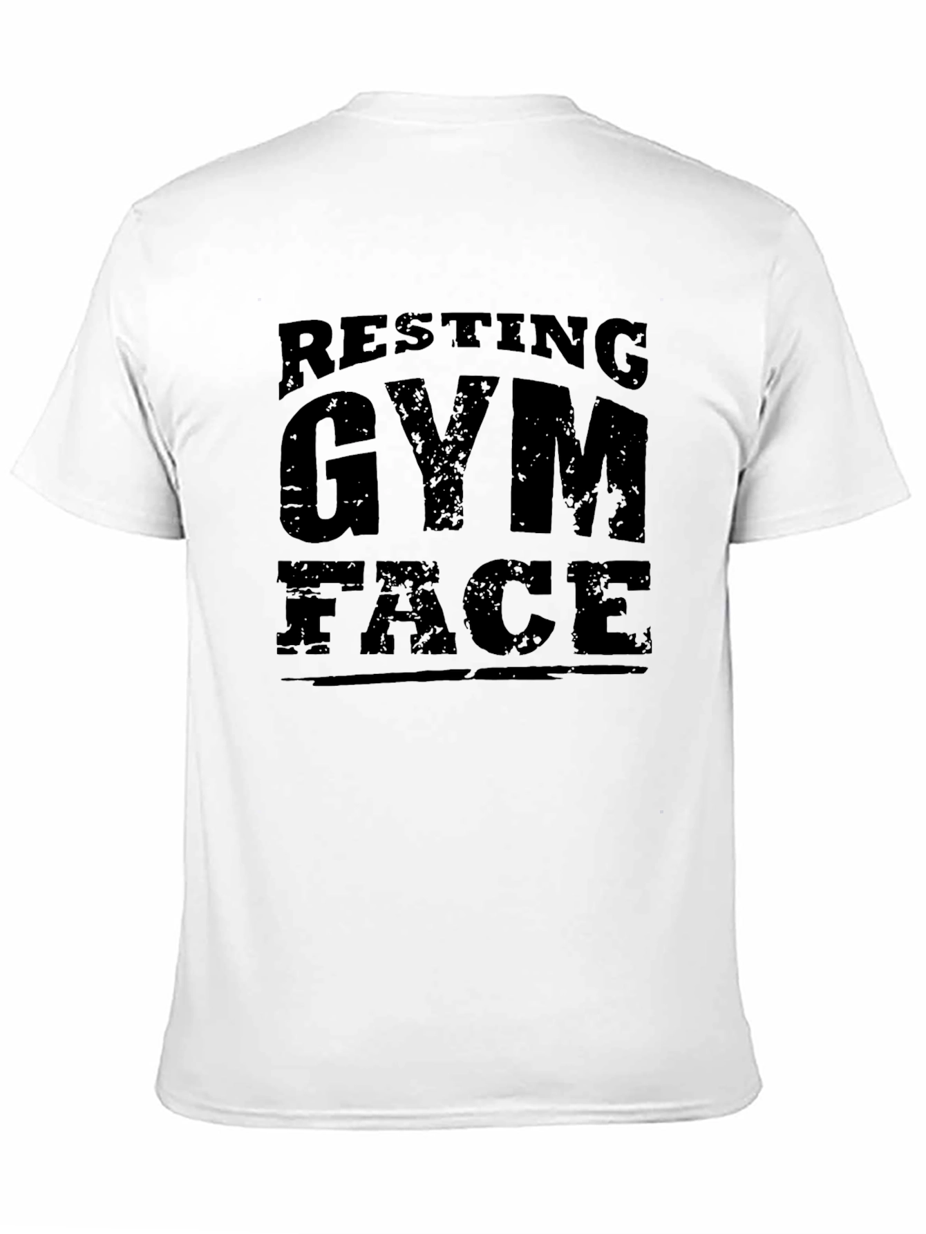 Resting Gym Face Graphic T-Shirt