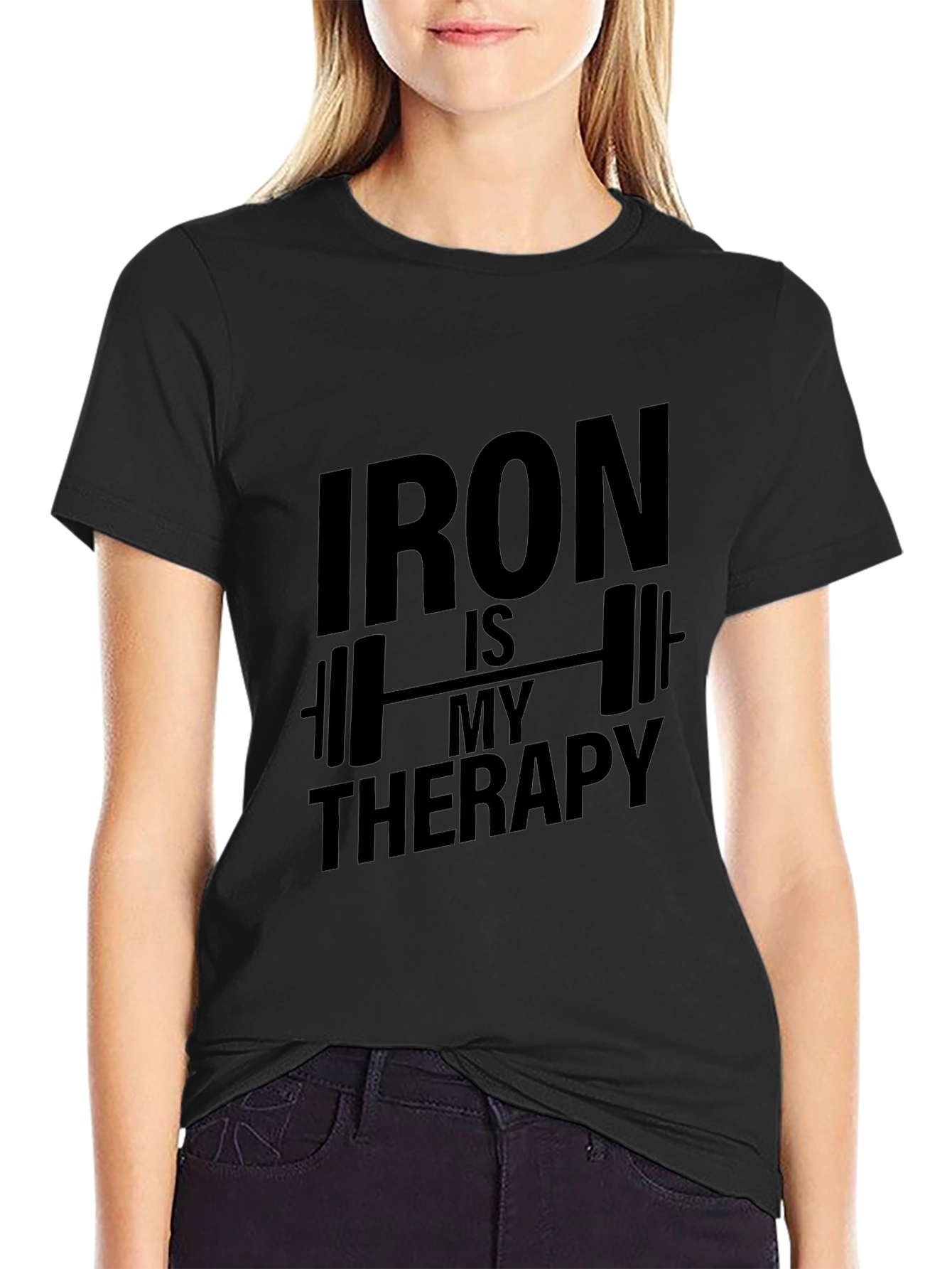 Iron is My Therapy Graphic T-Shirt