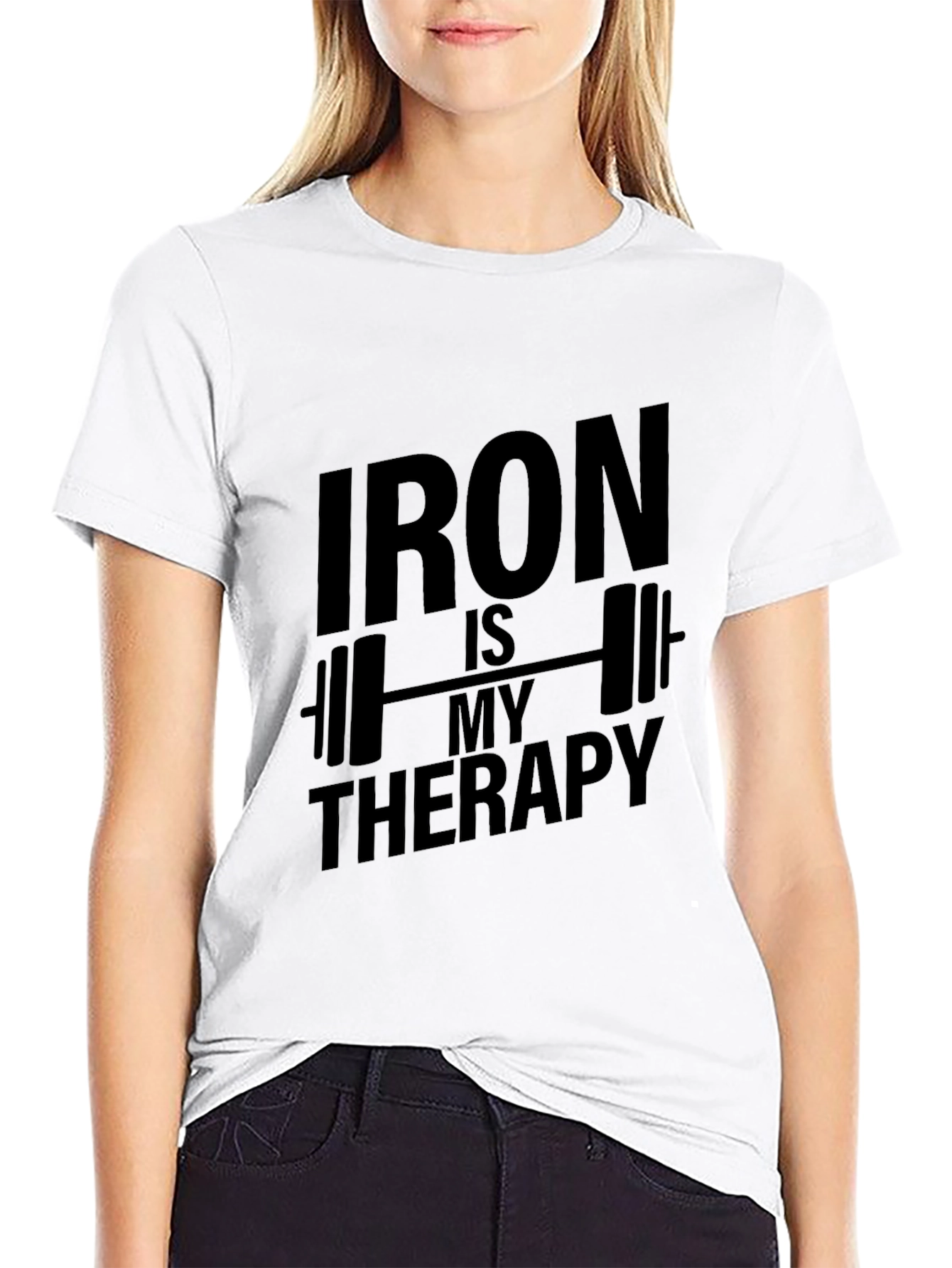 Iron is My Therapy Graphic T-Shirt