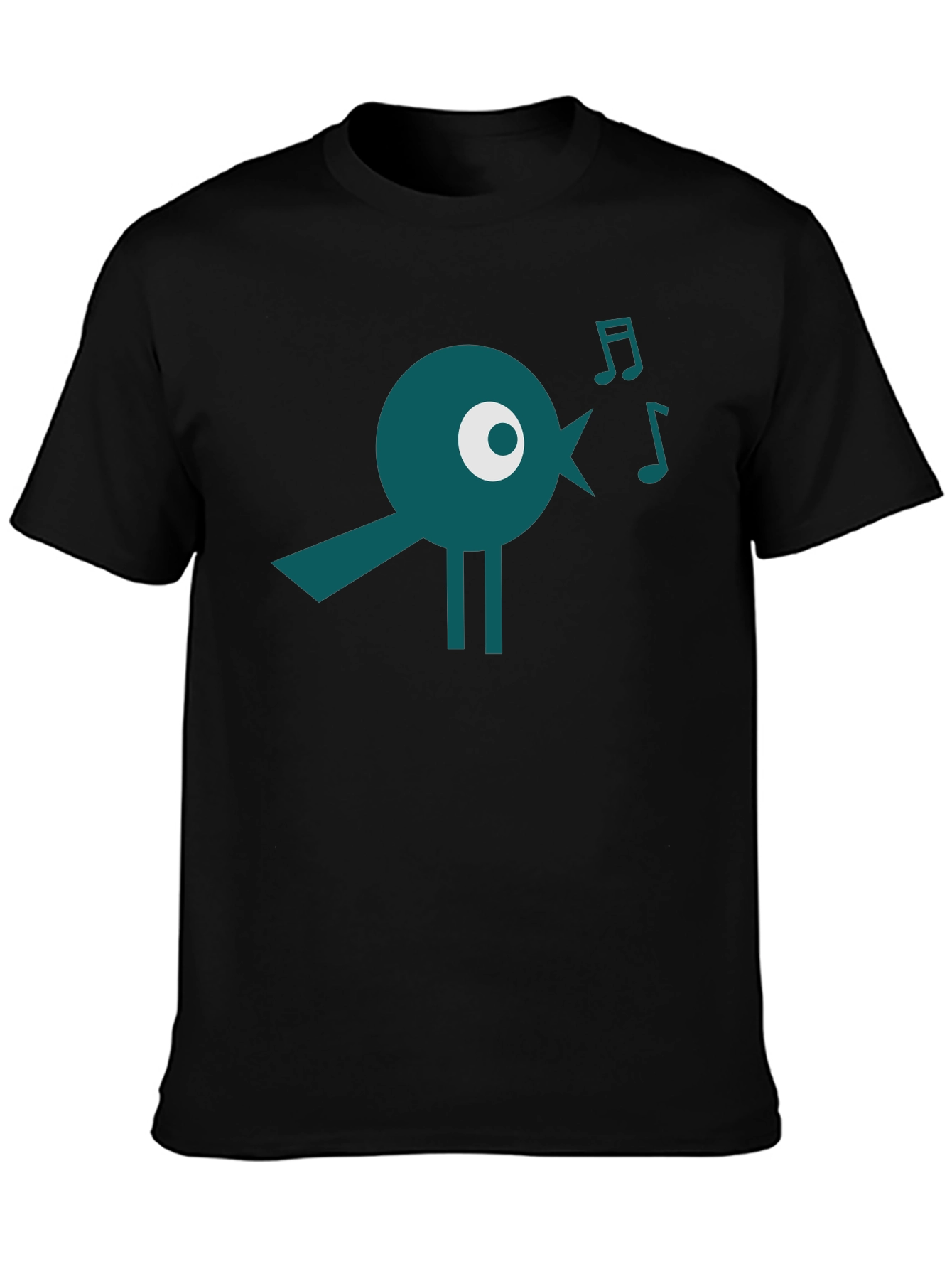 Singing Bird Graphic Tee - Modern & Unique