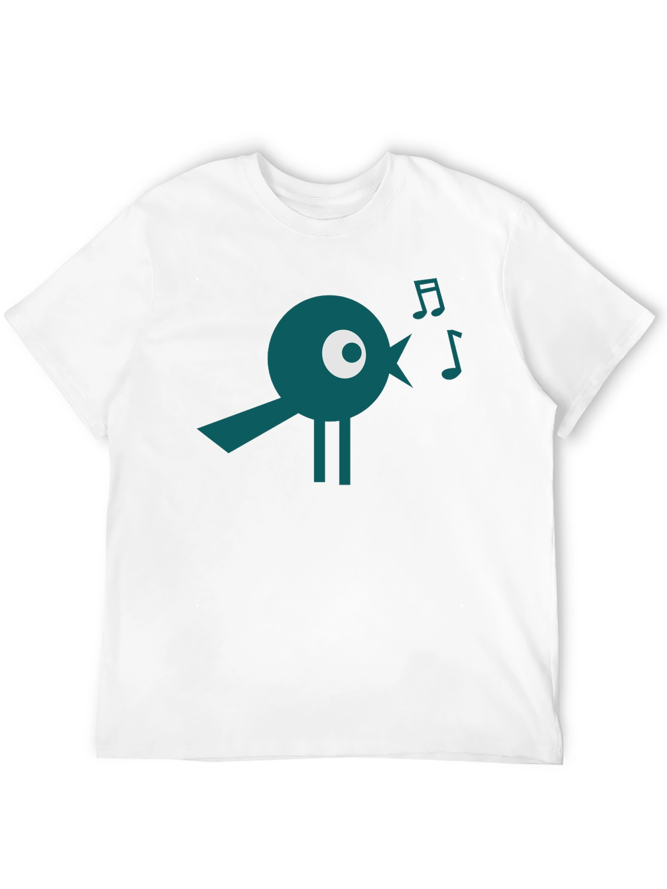 Singing Bird Graphic Tee - Modern & Unique