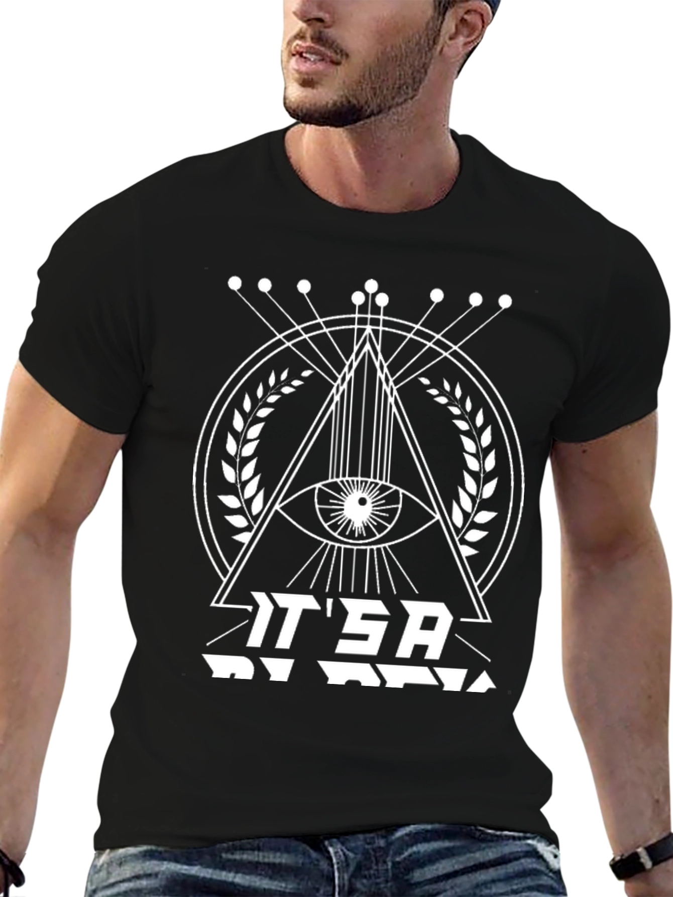 Illuminati Eye T-Shirt - Conspiracy Graphic Tee