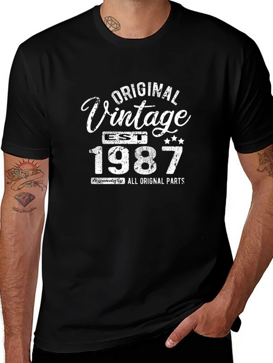 Original Vintage 1987 Graphic Tee - Retro Style