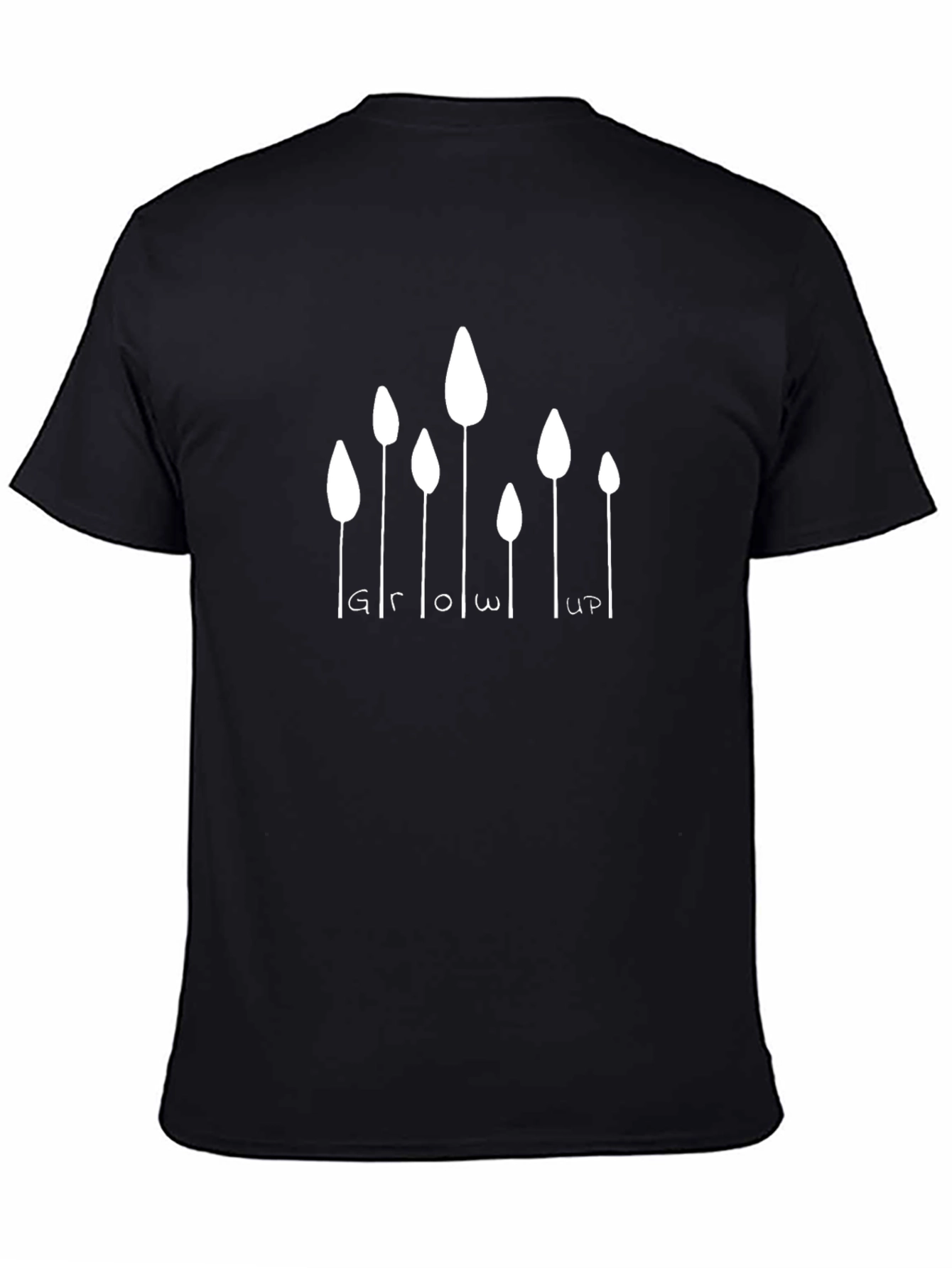 Grow Up T-Shirt - Minimalist Design