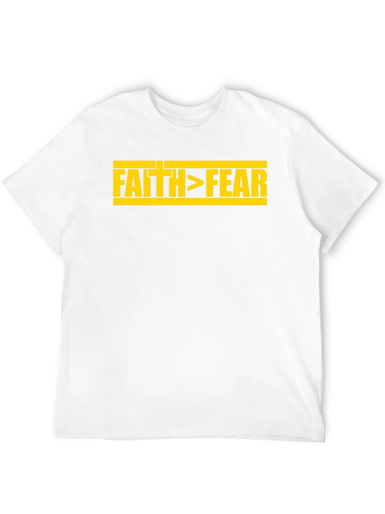 Faith Over Fear Graphic T-Shirt - Christian Inspired Design