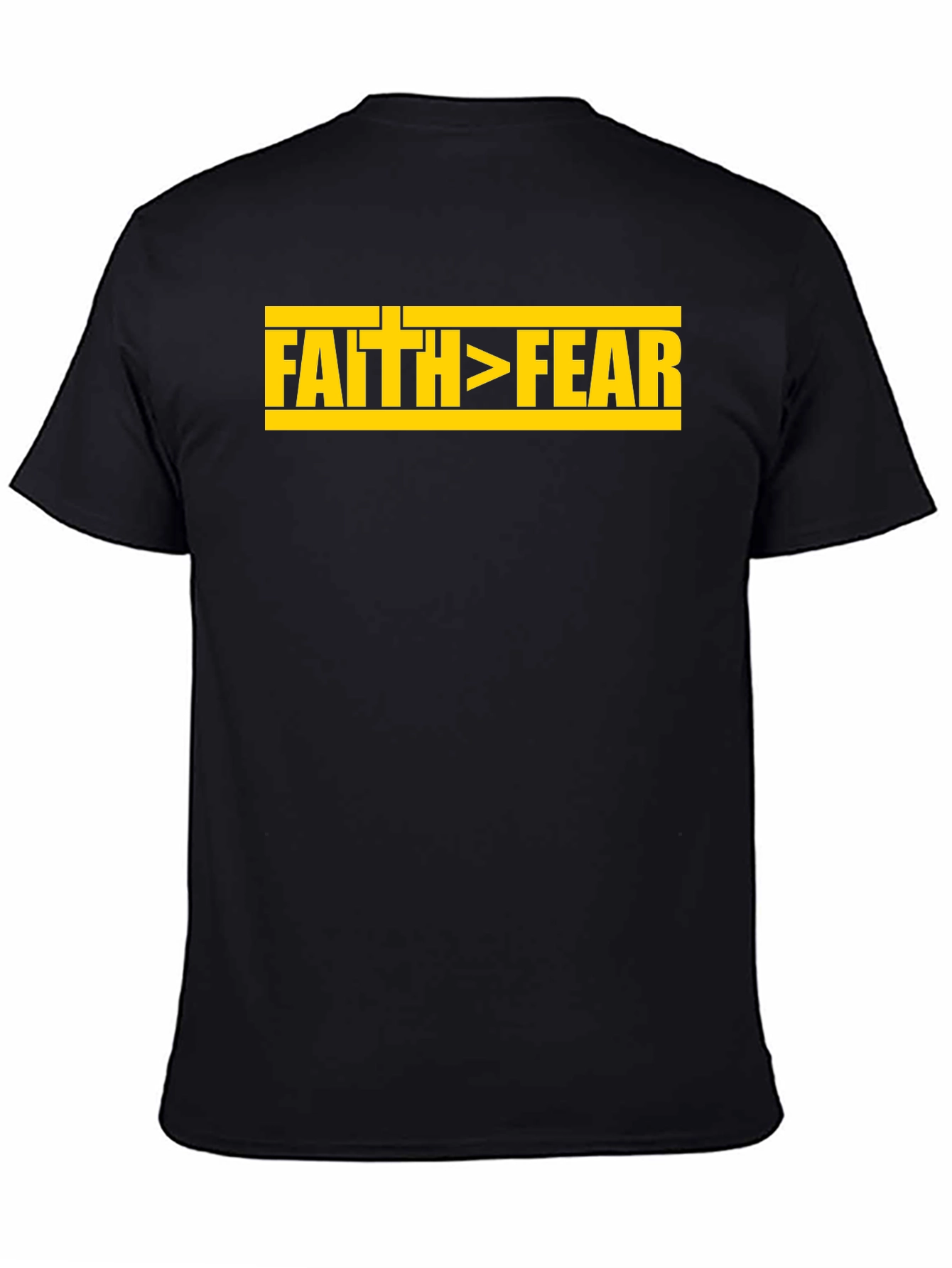 Faith Over Fear Graphic T-Shirt - Christian Inspired Design