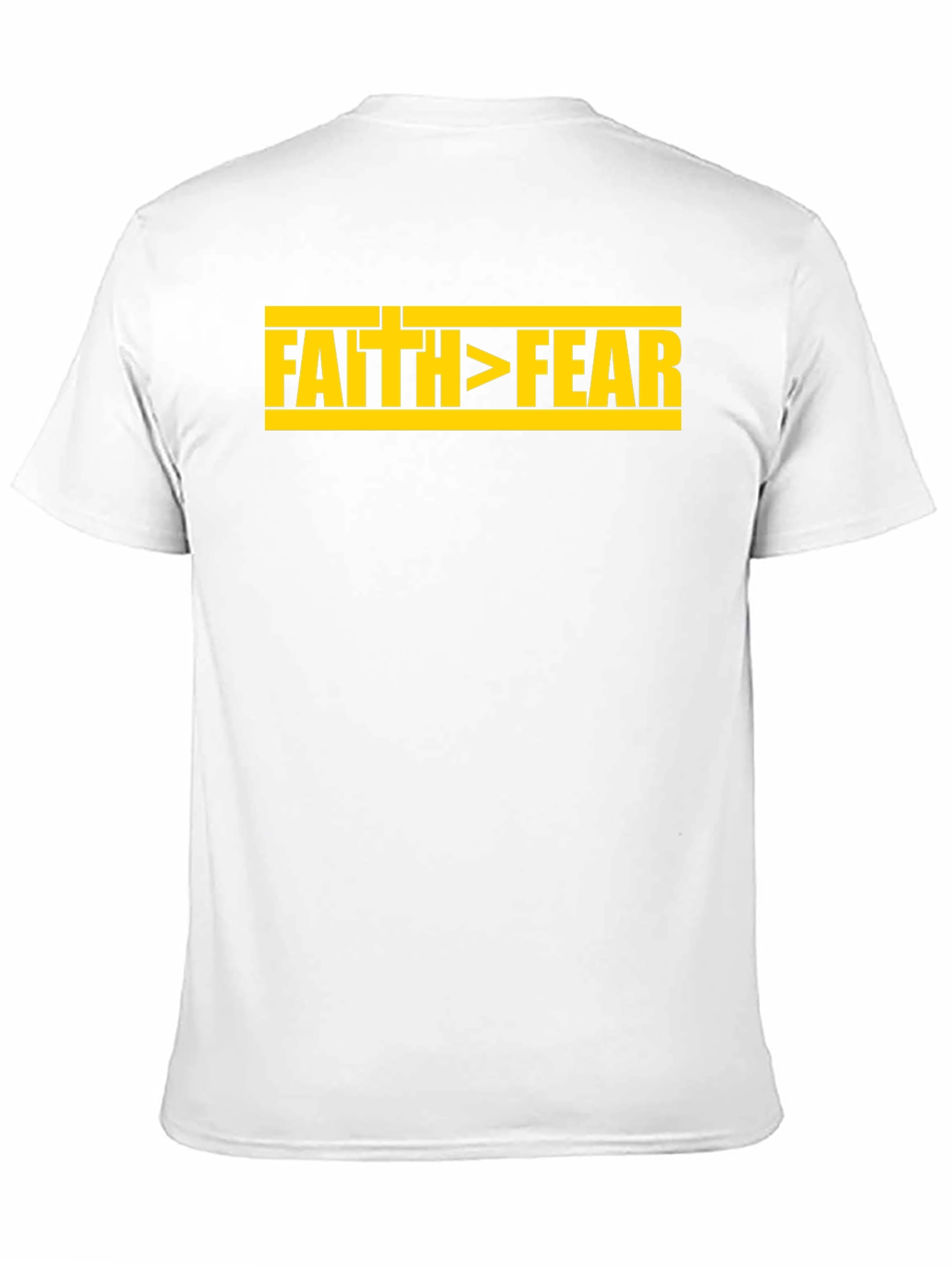 Faith Over Fear Graphic T-Shirt - Christian Inspired Design
