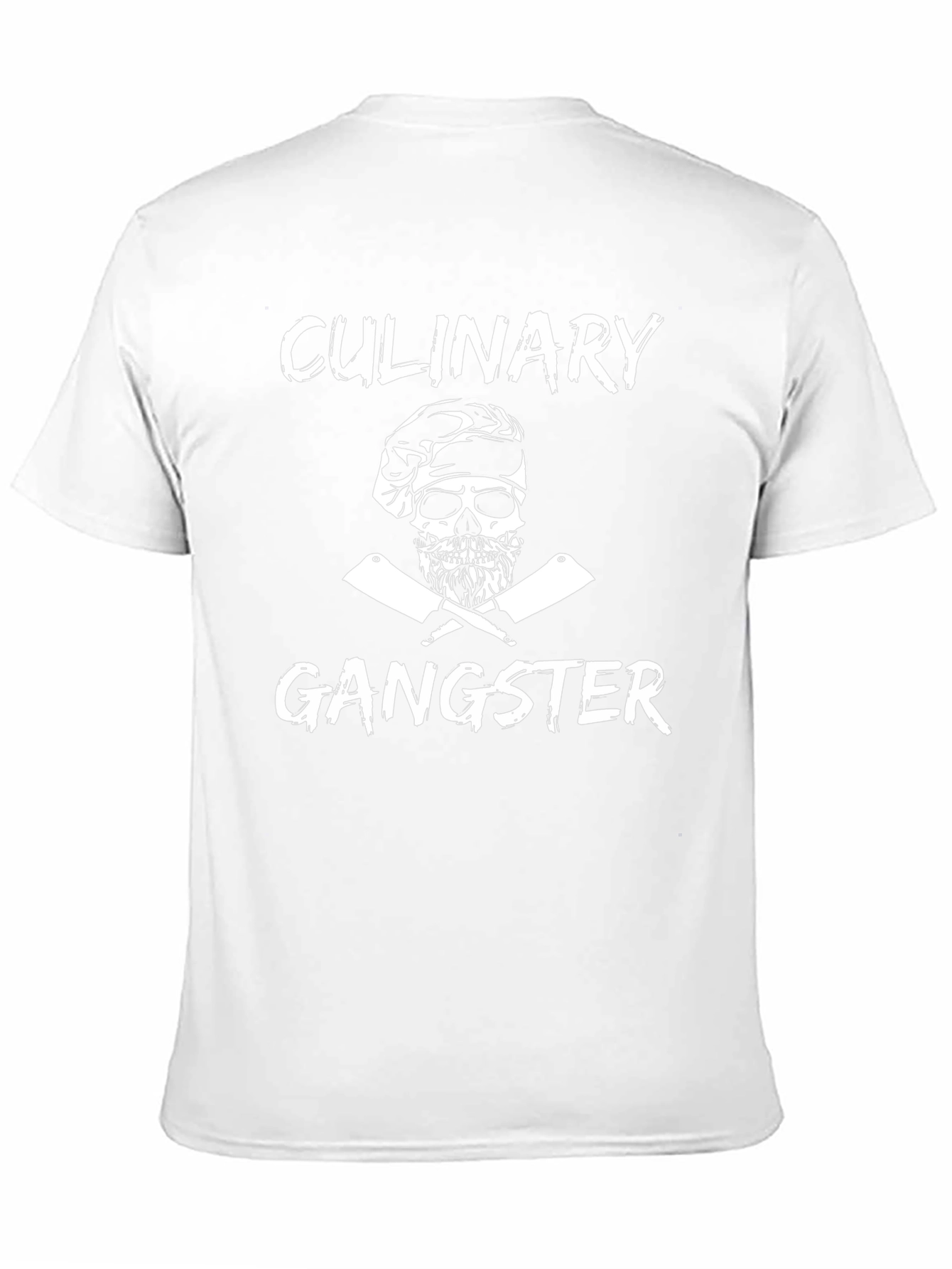 Culinary Gangster Graphic T-Shirt Black Cotton Tee