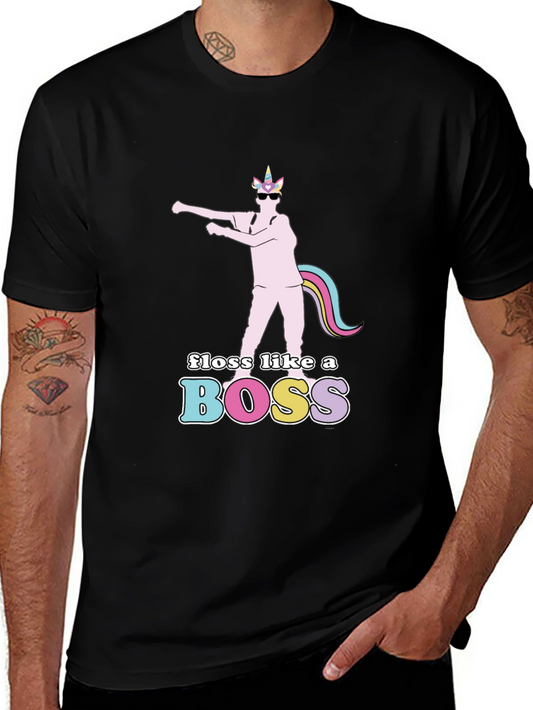 Floss Like a Boss Unicorn T-Shirt