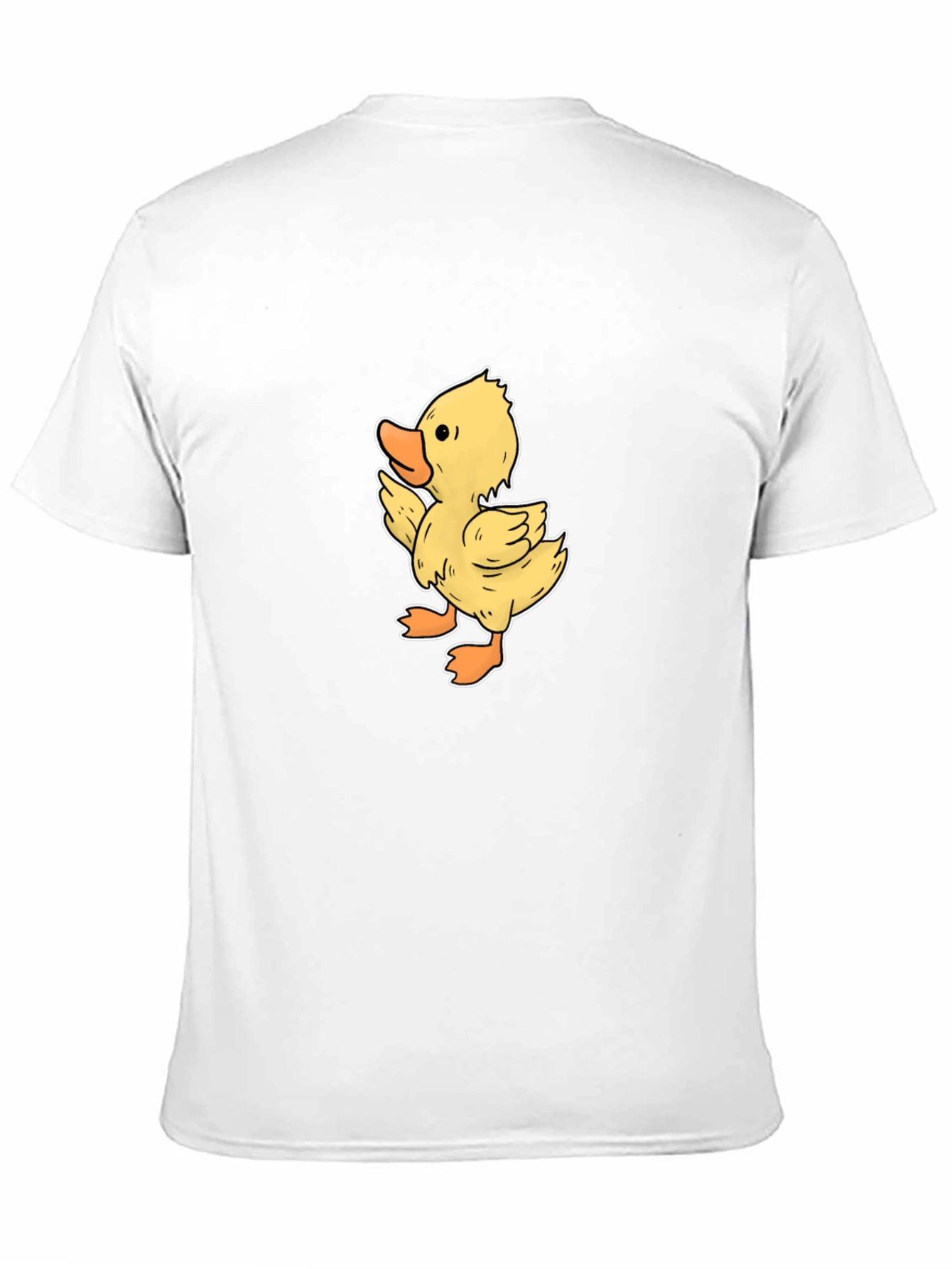 Duckling Graphic Tee - Black Casual T-Shirt