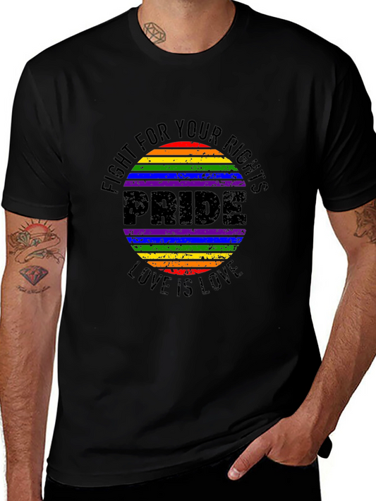 Pride T-Shirt - Fight For Your Rights - Love Is Love