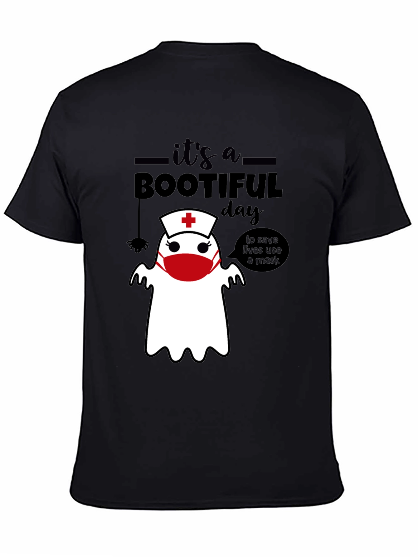 Bootiful Day Nurse Ghost T-Shirt