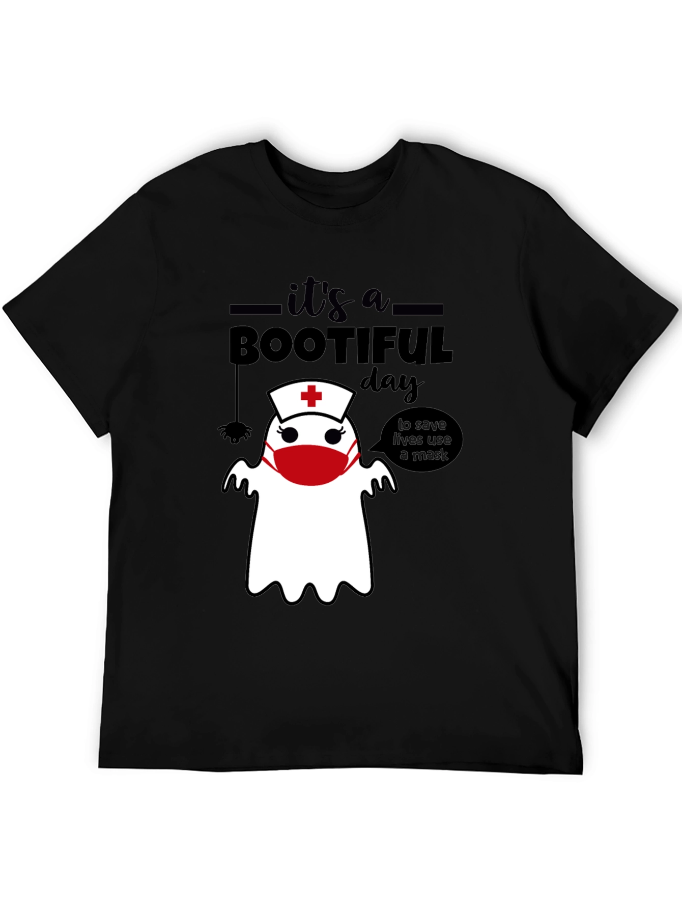 Bootiful Day Nurse Ghost T-Shirt