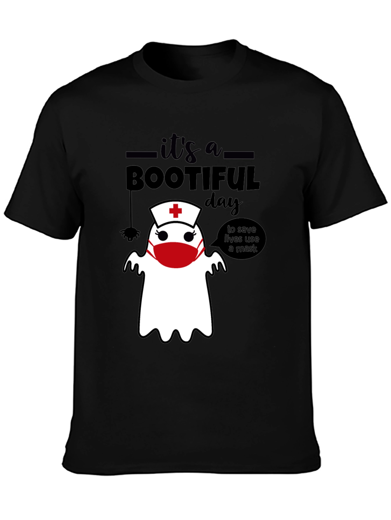 Bootiful Day Nurse Ghost T-Shirt