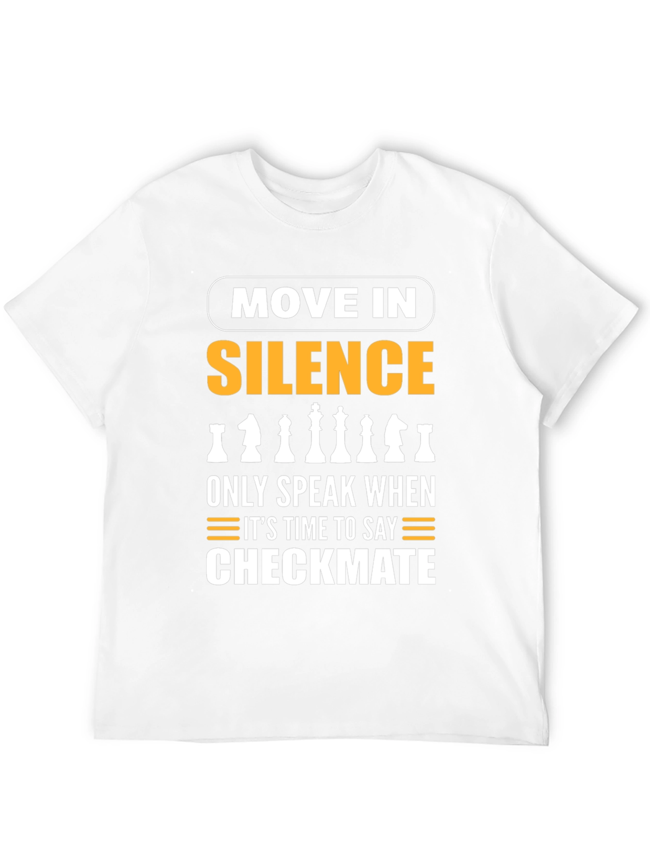 Move in Silence Chess T-Shirt