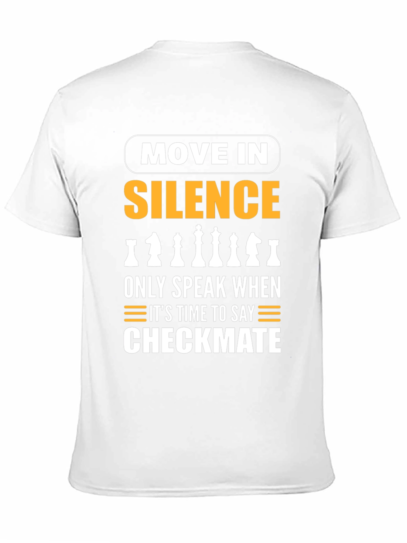 Move in Silence Chess T-Shirt