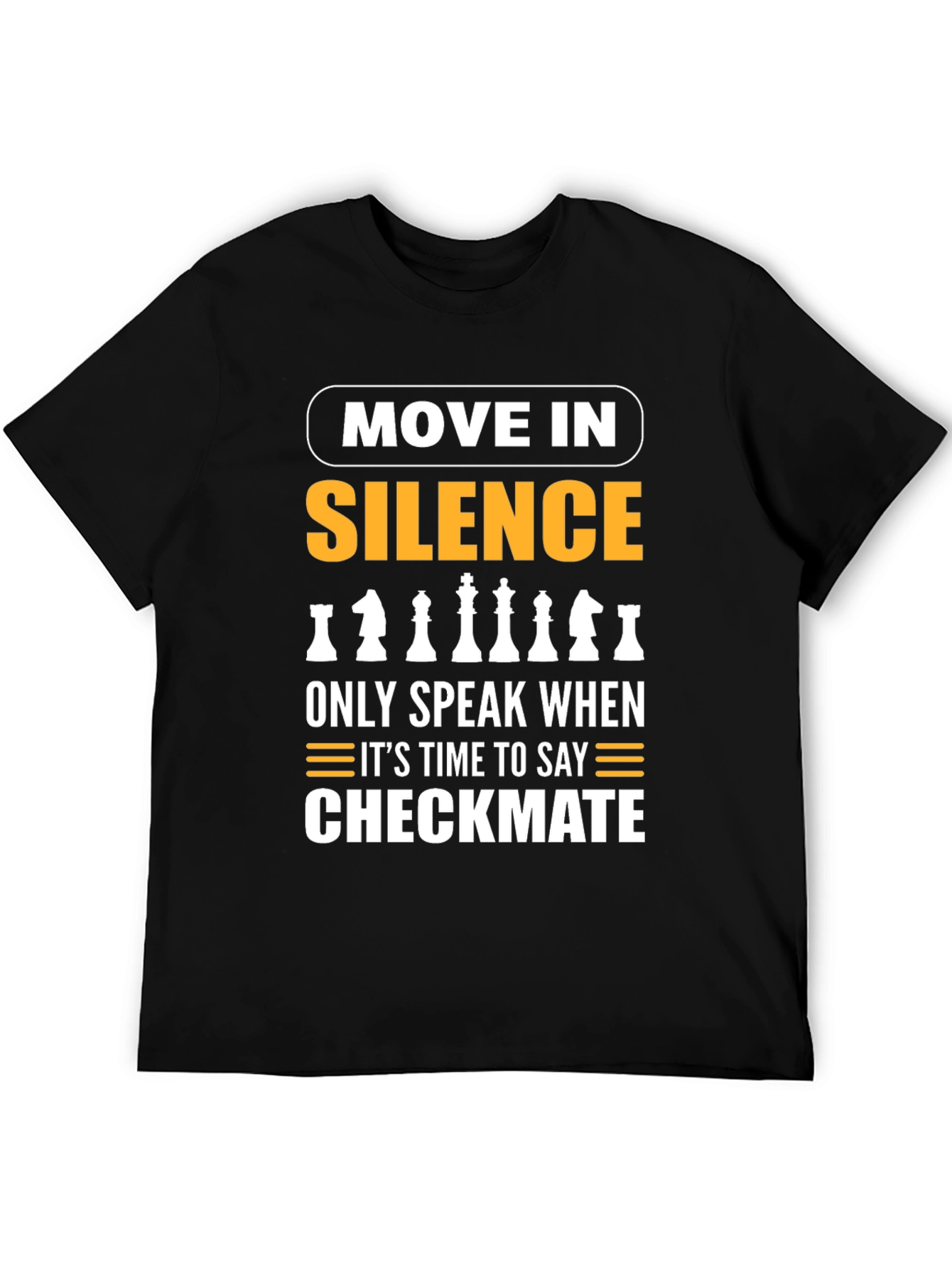 Move in Silence Chess T-Shirt